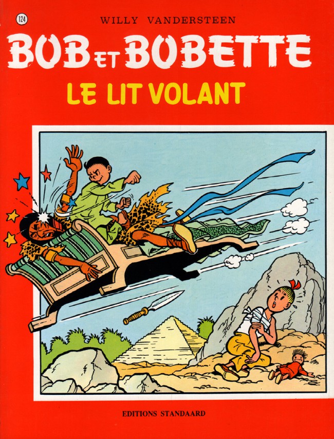 Couverture de l'album Bob et Bobette Tome 124 Le lit volant