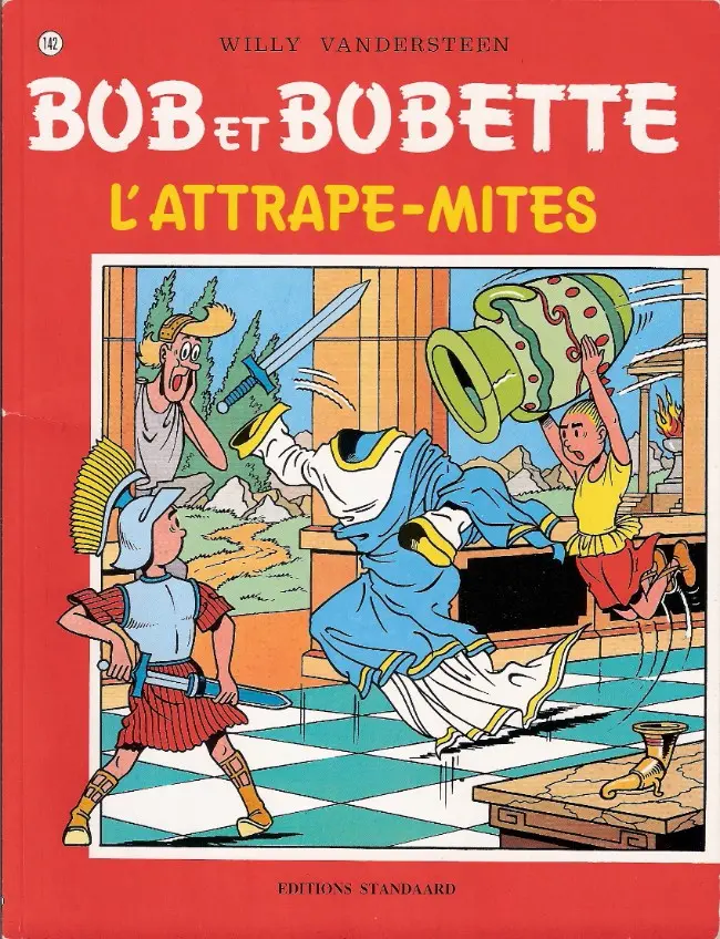 Couverture de l'album Bob et Bobette Tome 142 L'attrape-mites