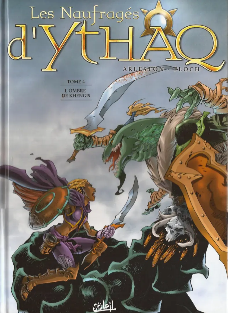 Couverture de l'album Les Naufragés d'Ythaq Tome 4 L'ombre de Khengis