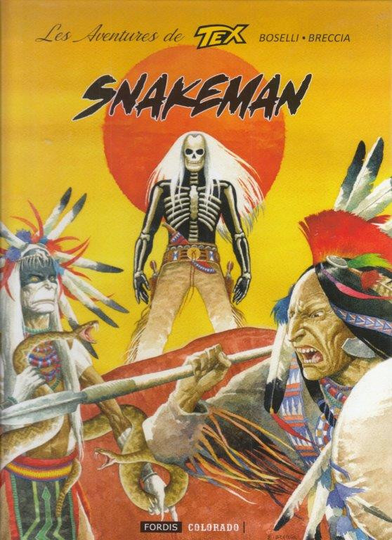 Couverture de l'album Les aventures de Tex Tome 4 Snakeman