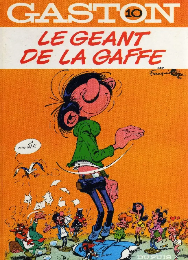 Couverture de l'album Gaston Tome 10 le géant de la gaffe