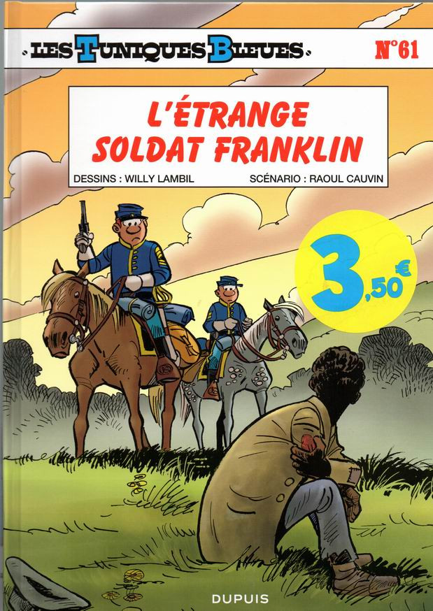 Couverture de l'album Les Tuniques Bleues Tome 61 L'Etrange Soldat Franklin