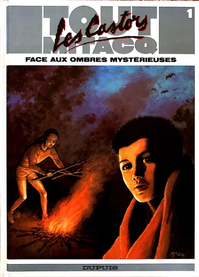 Couverture de l'album Tout Mitacq Tome 1 Les castors - face aux ombres mystérieuses