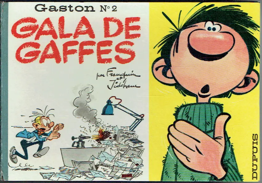 Couverture de l'album Gaston Tome 2 Gala de Gaffes