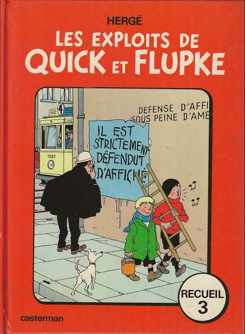 Couverture de l'album Quick et Flupke - Gamins de Bruxelles Recueil 3