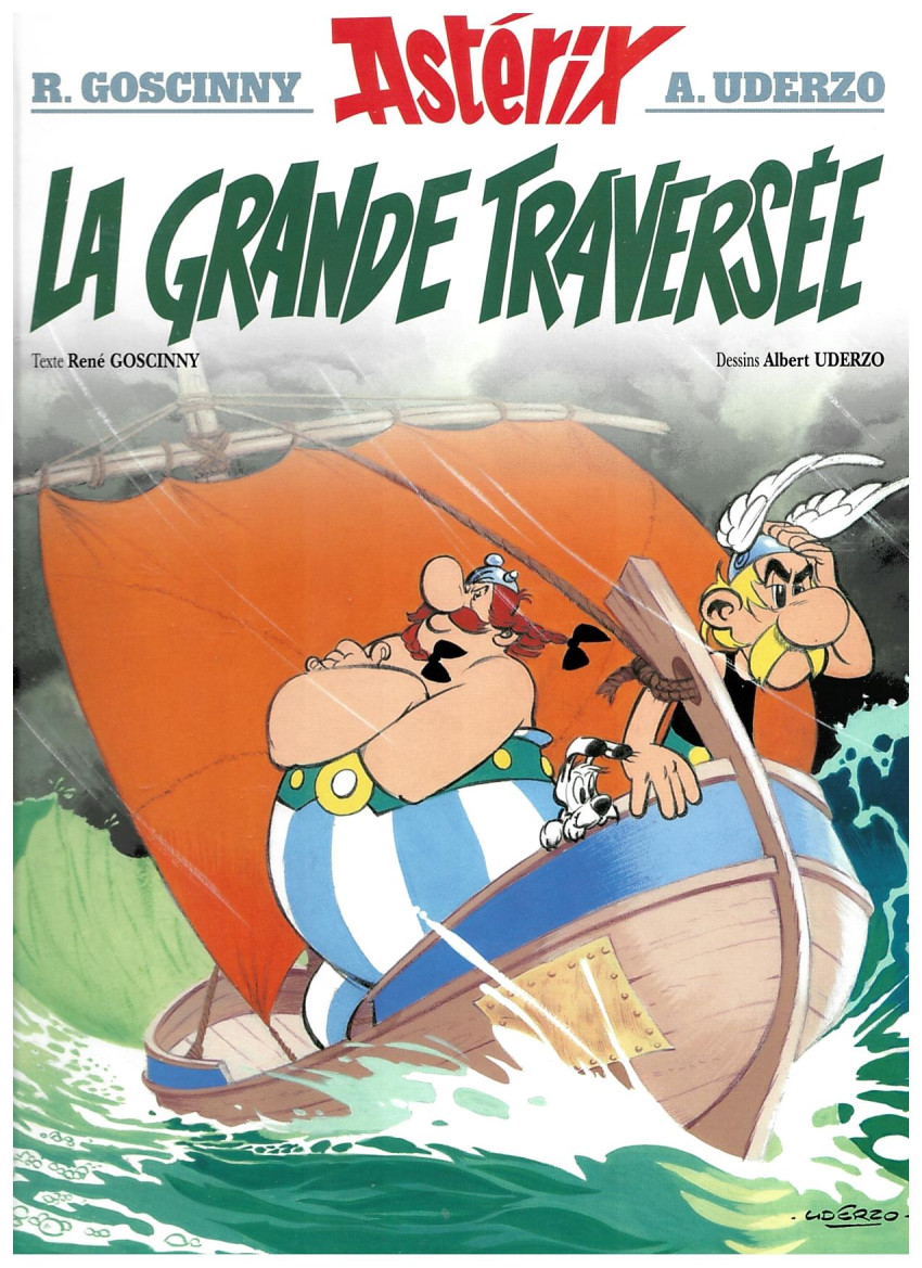 Couverture de l'album Astérix Tome 22 La grande traversée