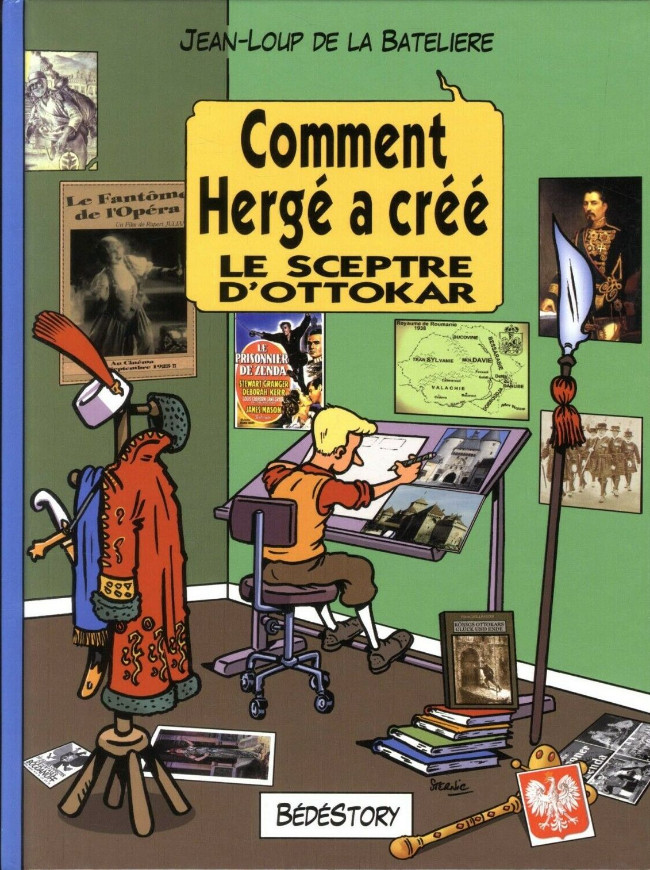 Couverture de l'album Comment Hergé a créé... Tome 7 Le sceptre d'Ottokar