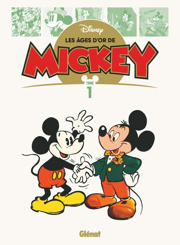 Couverture de l'album Les âges d'or de Mickey Tome 1