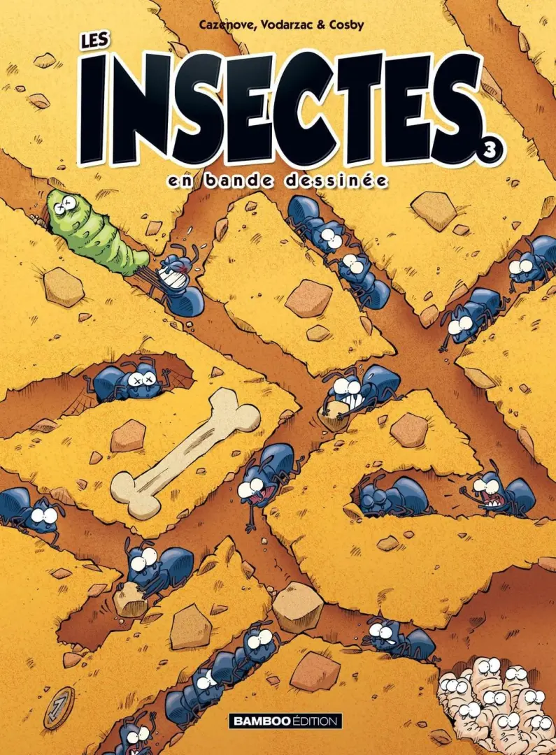 Couverture de l'album Les Insectes en bande dessinée 3