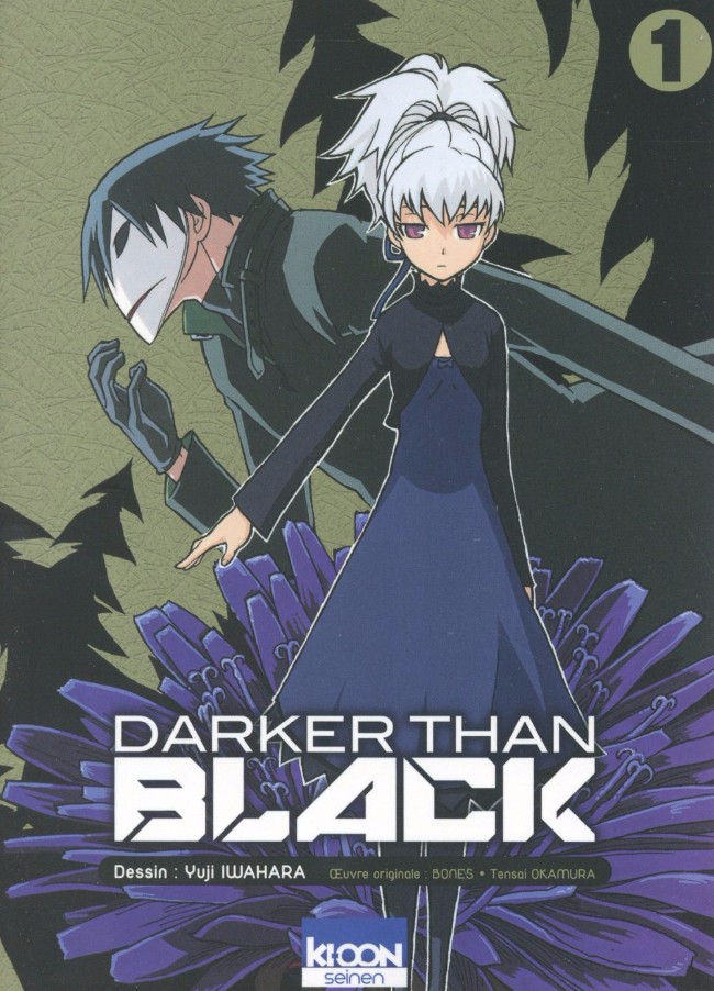 Couverture de l'album Darker than black - Jet Black Flower Tome 1