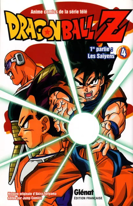 Couverture de l'album Dragon Ball Z 4 1re partie : Les Saïyens 4