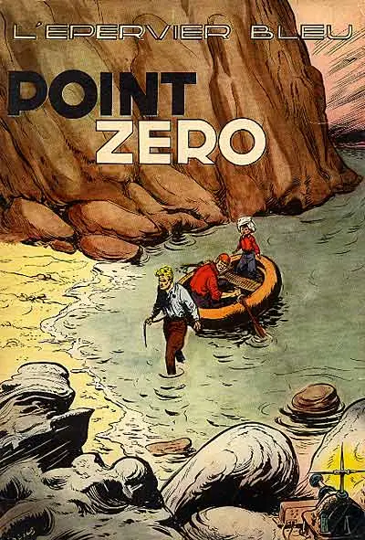 Couverture de l'album L'Épervier bleu Tome 7 Point Zéro