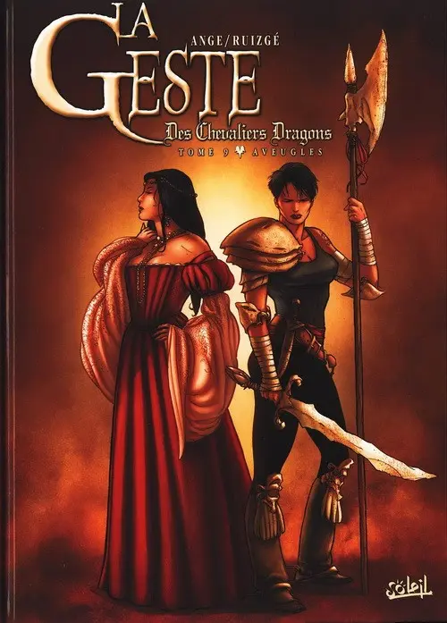 Couverture de l'album La Geste des Chevaliers Dragons Tome 9 Aveugles