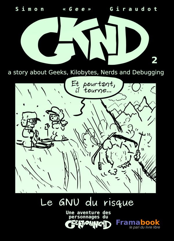 Couverture de l'album GKND Tome 2 Le GNU du risque