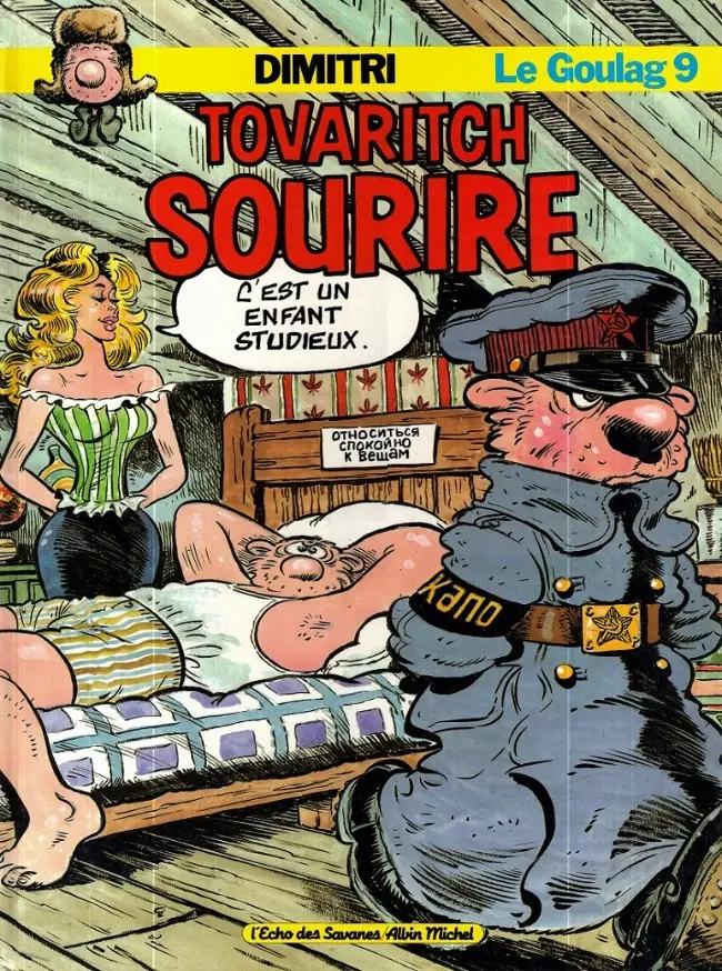 Couverture de l'album Le Goulag Tome 9 Tovaritch sourire