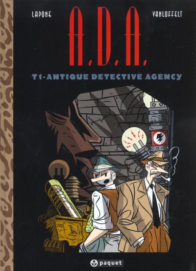 Couverture de l'album A.D.A. - Antique Detective Agency Tome 1 Antique Detective Agency
