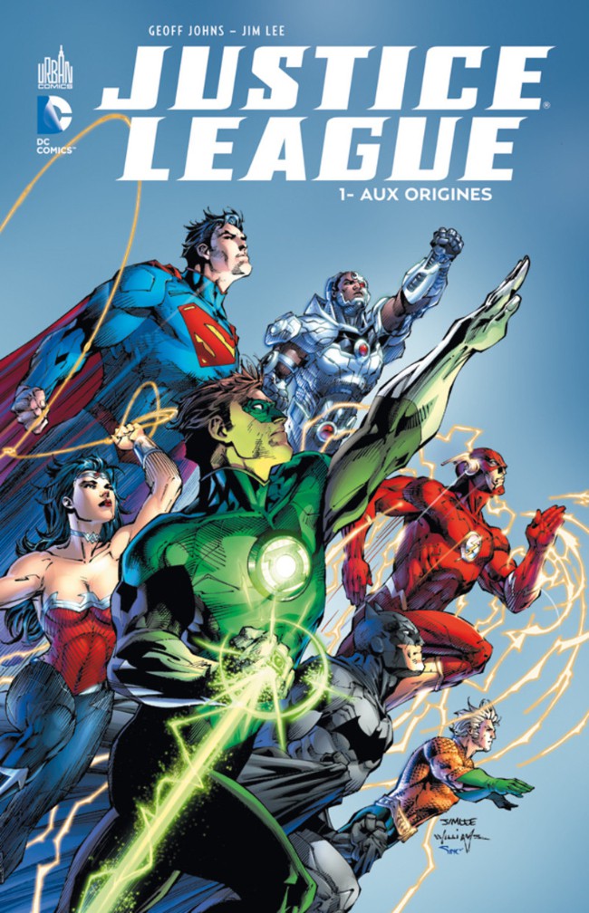 Couverture de l'album Justice League Tome 1 Aux origines