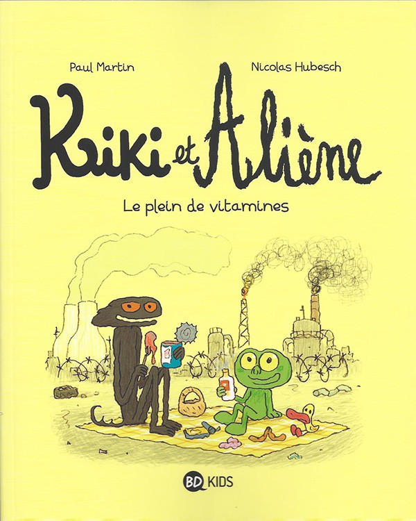 Couverture de l'album Kiki et Aliène Tome 3 Le plein de vitamines