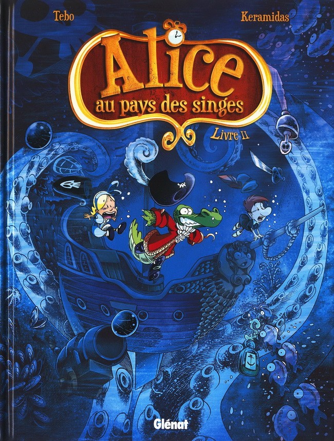 Couverture de l'album Alice au pays des singes Livre II