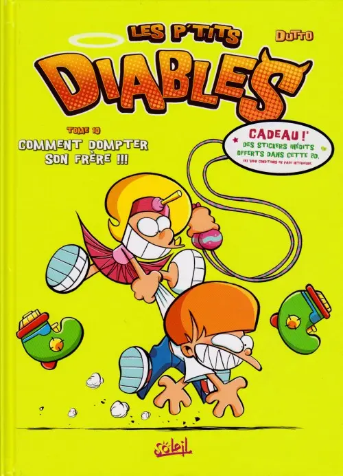 Couverture de l'album Les P'tits diables Tome 10 Comment dompter son frère !!!