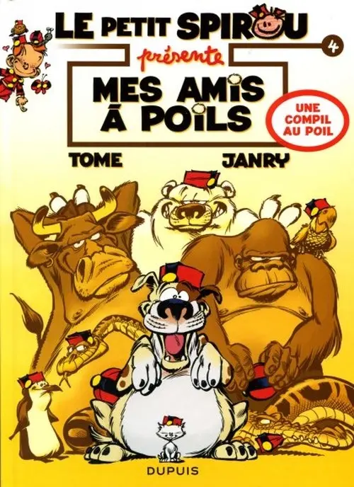 Couverture de l'album Le Petit Spirou présente... Tome 4 Mes amis à poils