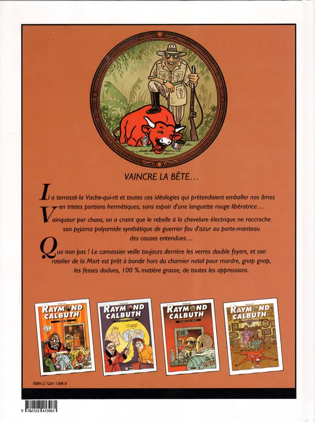 Verso de l'album Raymond Calbuth Tome 4 Chasseur de gloire