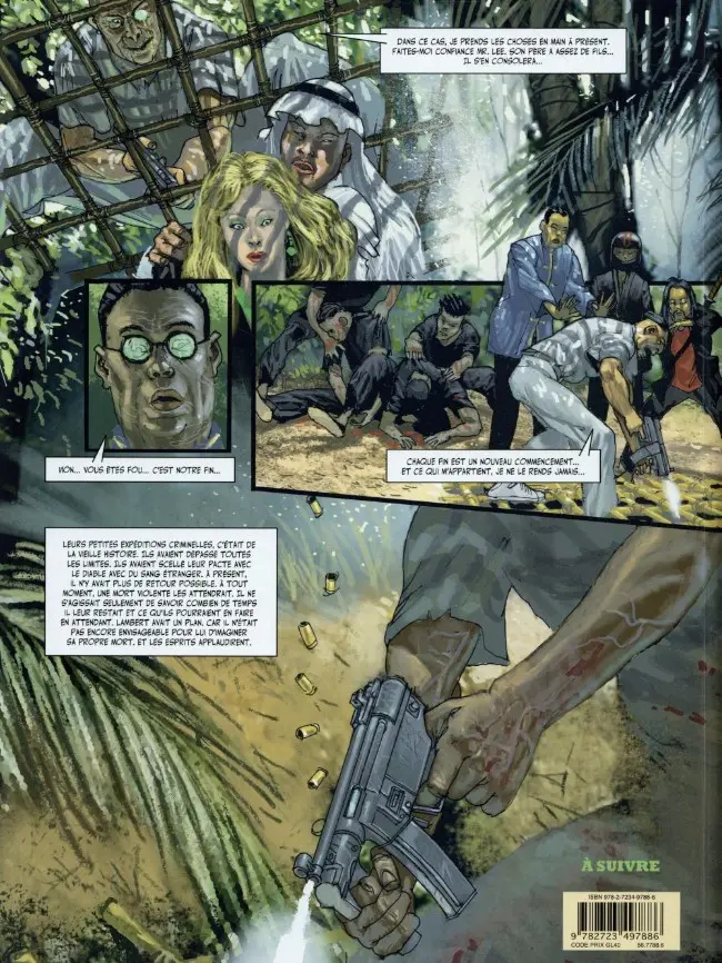 Verso de l'album Le Rêve du requin Tome 5 Dirty business