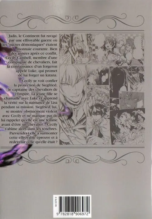 Verso de l'album The Sacred Blacksmith 5