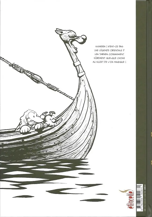 Verso de l'album La saga d'Atlas & Axis Tome 2