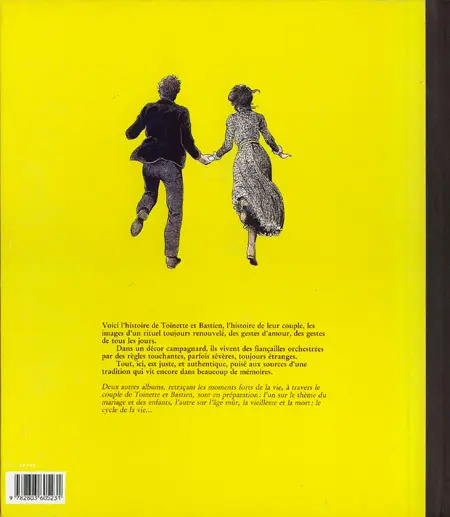 Verso de l'album Les saisons de la vie Tome 1 Accordailles