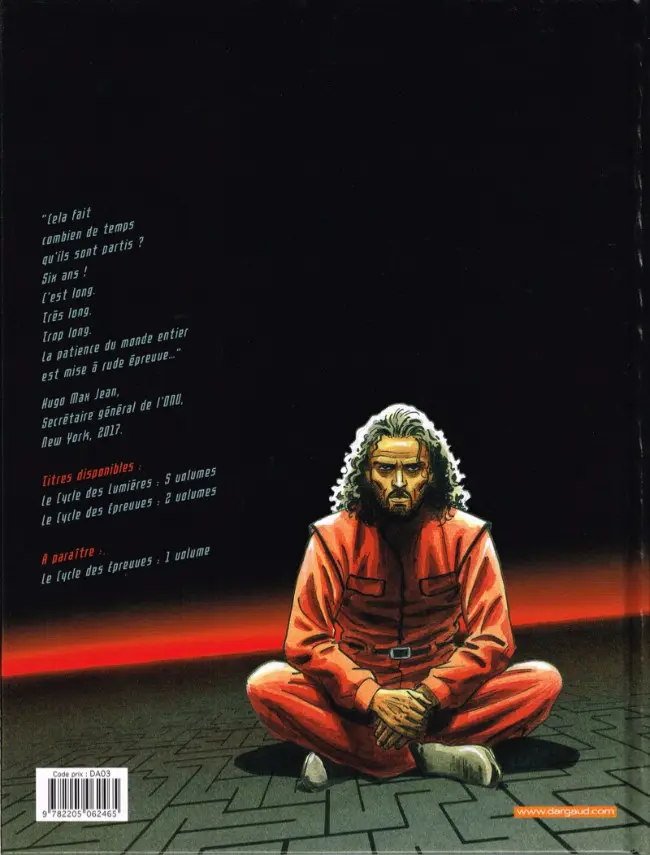 Verso de l'album Apocalypse Mania Tome 7 Manik Shamanik