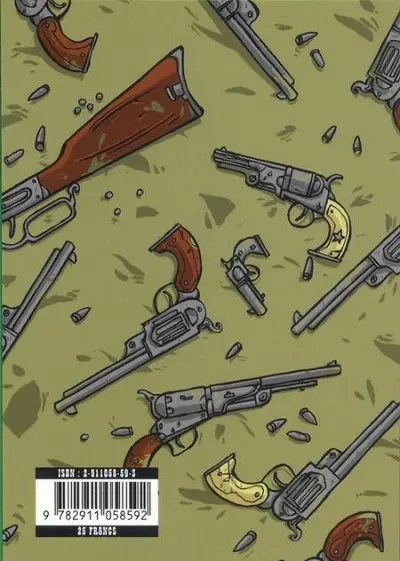 Verso de l'album Un colt qu'on en finisse !
