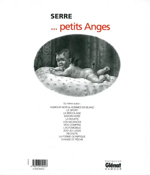 Verso de l'album Serre ...Petits Anges ... petits Anges