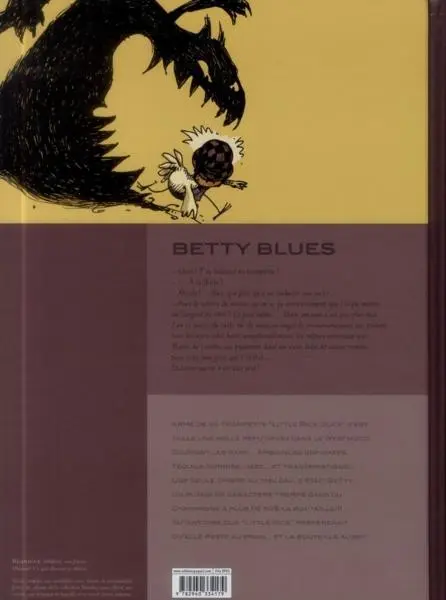 Verso de l'album Betty Blues