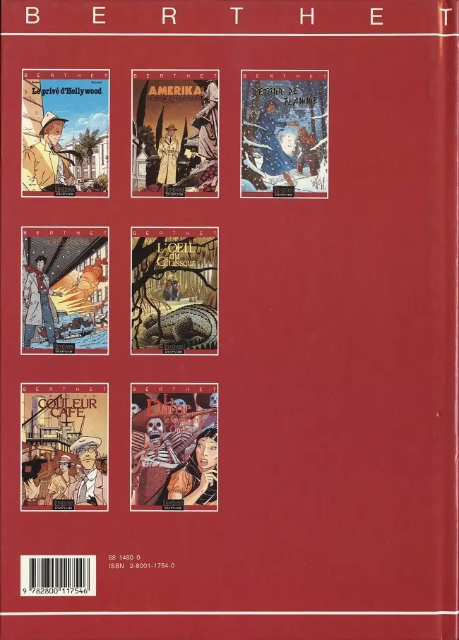 Verso de l'album Couleur Café
