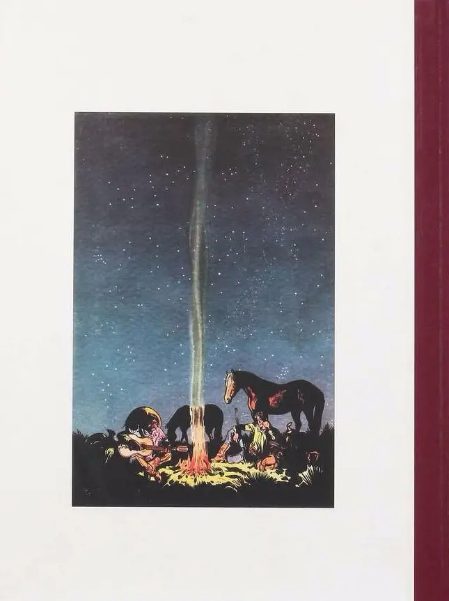 Verso de l'album Jerry Spring Tome 1 Golden Creek