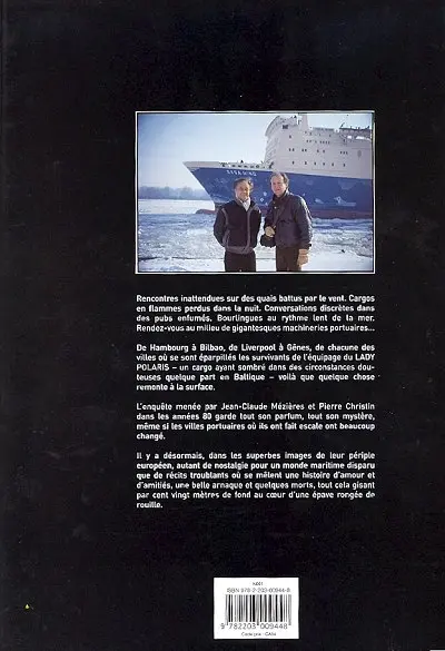 Verso de l'album Lady Polaris