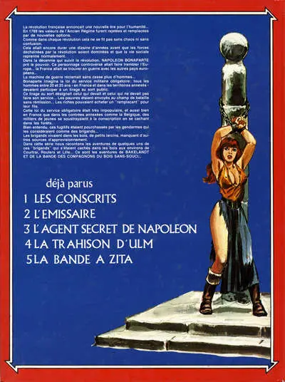 Verso de l'album Bakelandt Tome 5 La bande à Zita