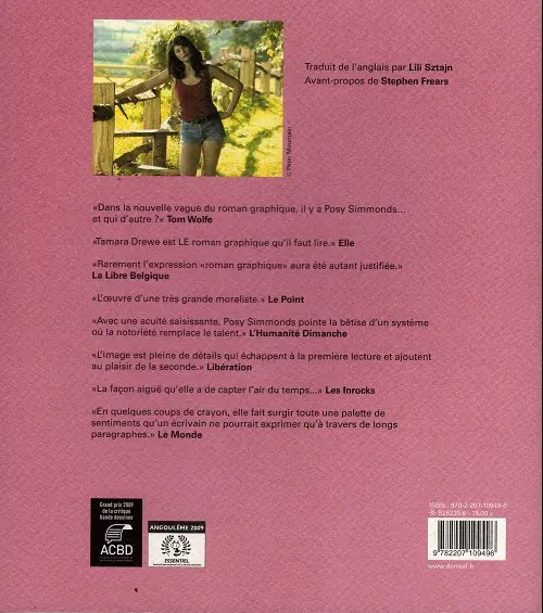 Verso de l'album Tamara Drewe