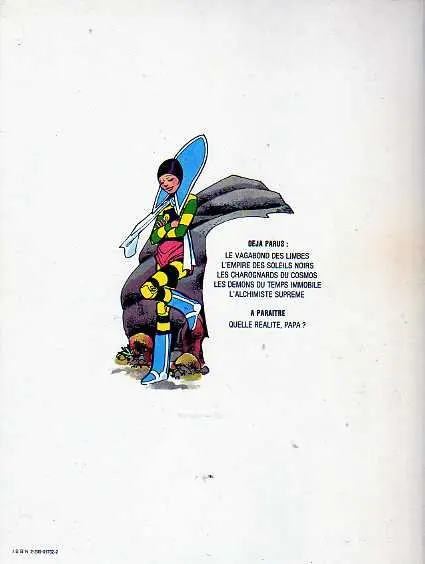 Verso de l'album Le Vagabond des Limbes Tome 3 Les charognards du cosmos