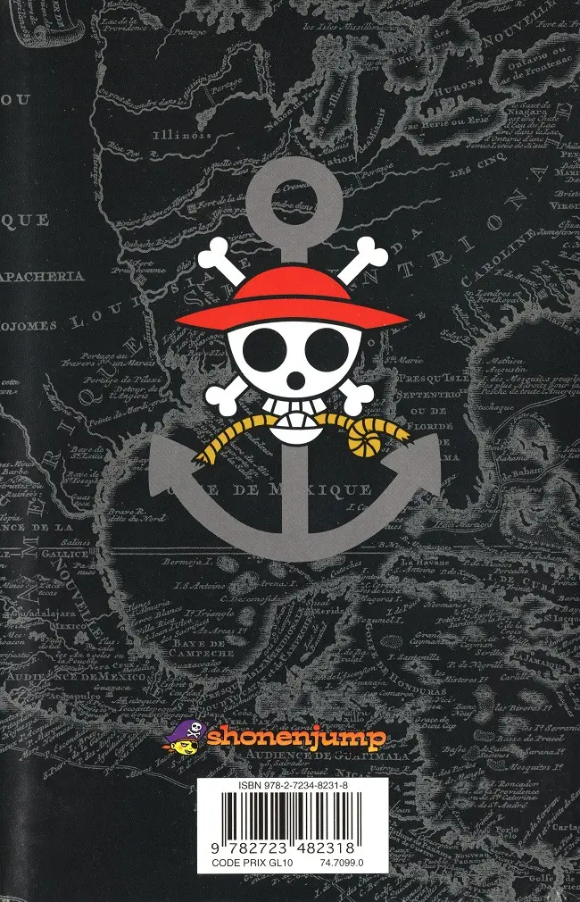 Verso de l'album One Piece Tome 57 Bataille décisive au sommet