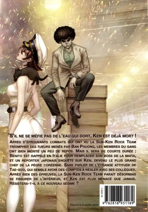 Verso de l'album Sun-Ken Rock 20