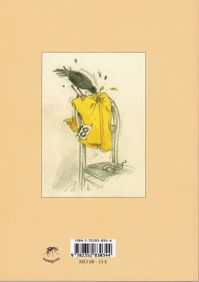 Verso de l'album Lax - Une Monographie