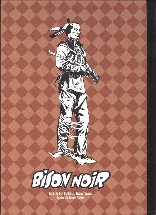 Verso de l'album Bison noir Tome 1