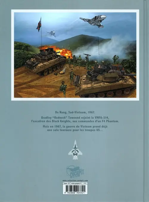 Verso de l'album Bomb Road Tome 1 Da Nang