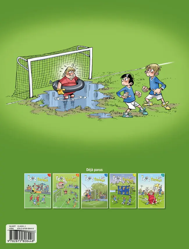 Verso de l'album Les Foot Furieux Kids Tome 5