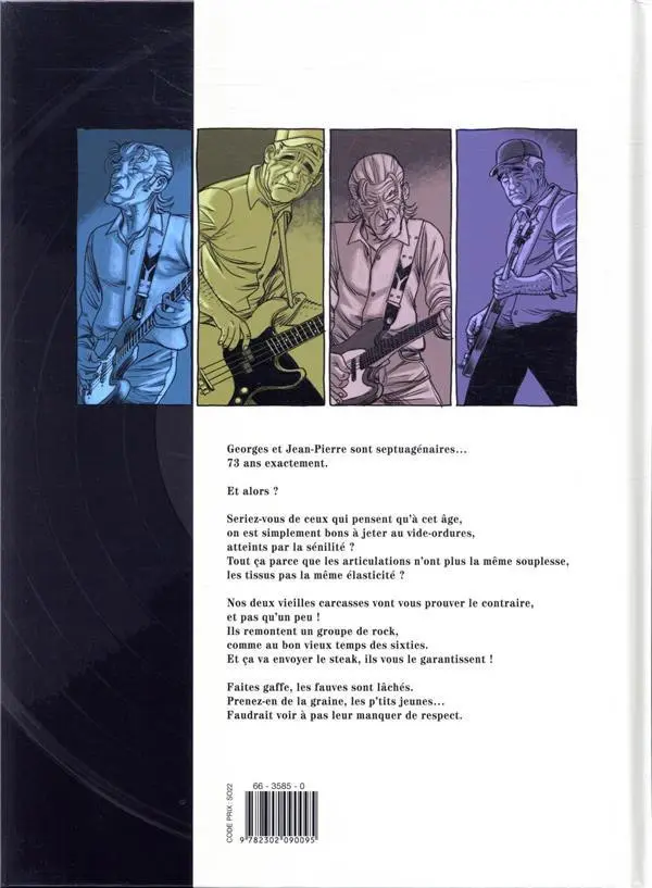 Verso de l'album Sold out 1 Face A