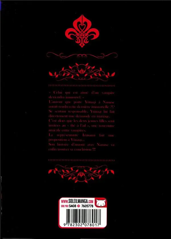Verso de l'album Lady Vampire Vol. 3