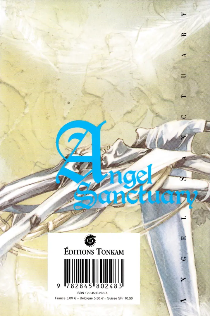 Verso de l'album Angel Sanctuary 16