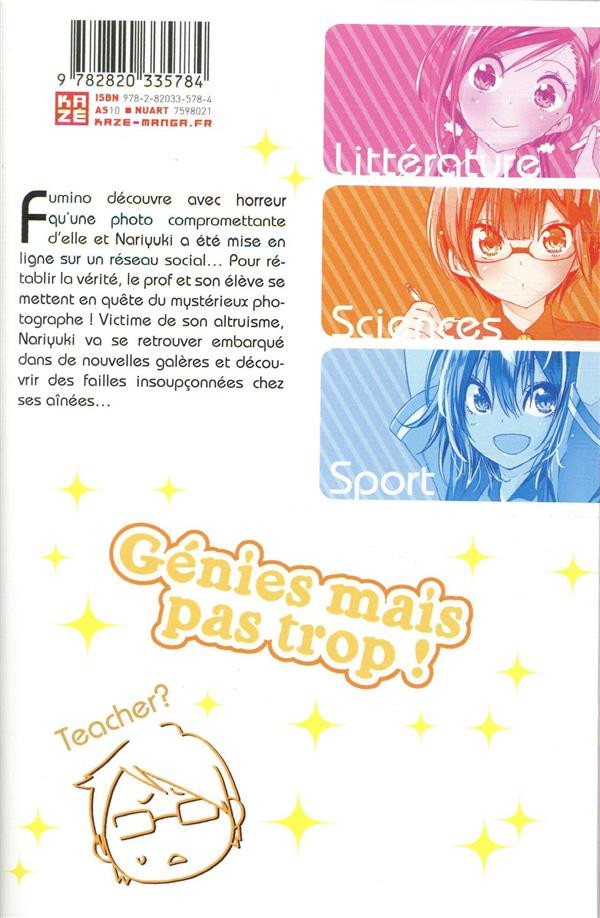 Verso de l'album We never learn 7